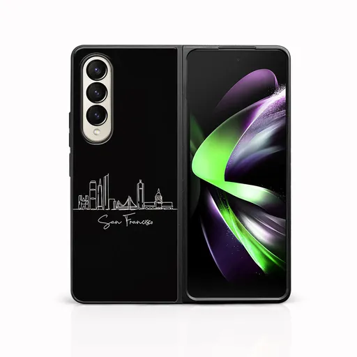 MY ART Ochranný kryt pre Samsung Galaxy Z Fold4 5G SAN FRANCISCO (212)