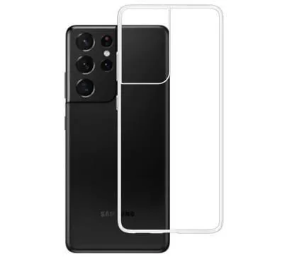 3mk ochranný kryt Clear Case pre Samsung Galaxy S21 Ultra, číra