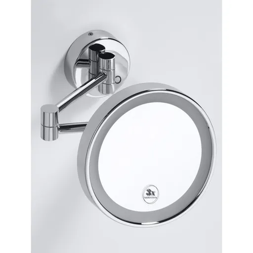 Kozmetické zrkadielko Bemeta 22x20 cm chróm 116301142