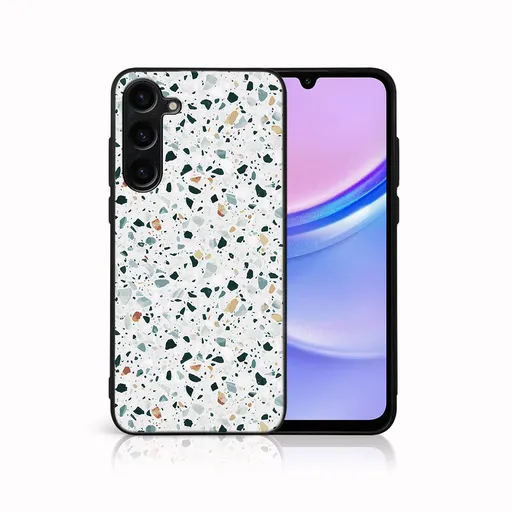 MY ART Ochranný kryt pre Samsung Galaxy A16 / A16 5G GREY TERRAZZO (163)