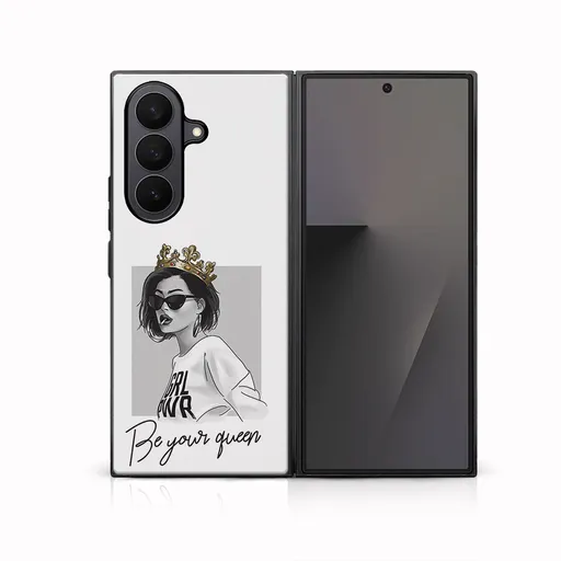 MY ART Ochranný kryt pre Samsung Galaxy Z Fold7 5G QUEEN (139)