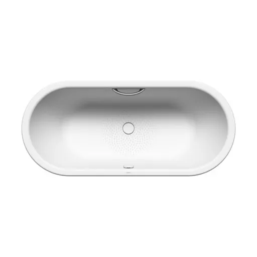 Kaldewei Centro Duo Oval oválna vaňa 180x80 cm smaltovaná oceľ ľavá aj pravá alpská biela 282810220001