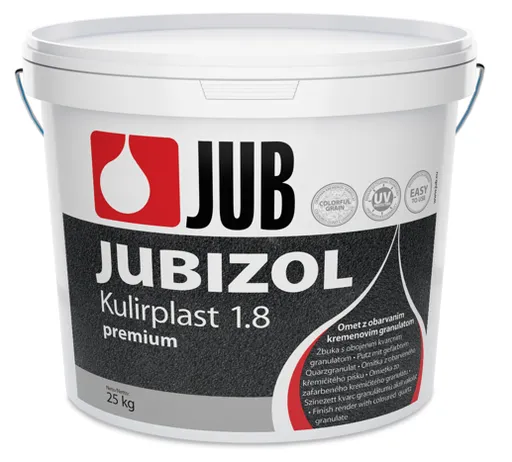 JUBIZOL KULIRPLAST 1,8 PREMIUM - Mramorová akrylátová omietka 25 kg 685