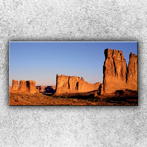 Foto na plátno Skalnaté údolie 100x50 cm