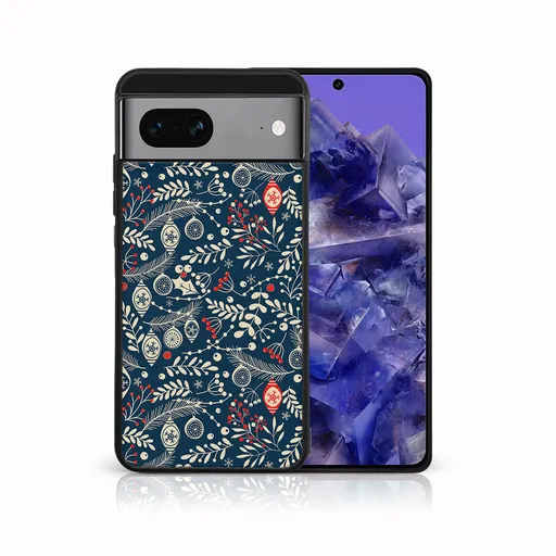 MY ART Kryt s vianočným dizajnom Google Pixel 8a MISTLETOE (070)