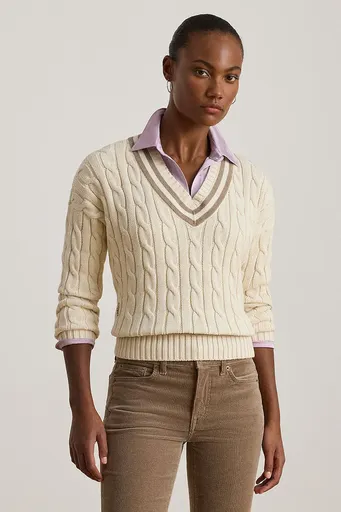 Bavlnený sveter Lauren Ralph Lauren