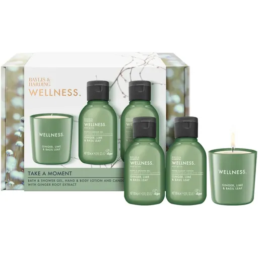 Baylis & Harding Wellness. Energise darčeková sada Ginger, Lime & Basil Leaf