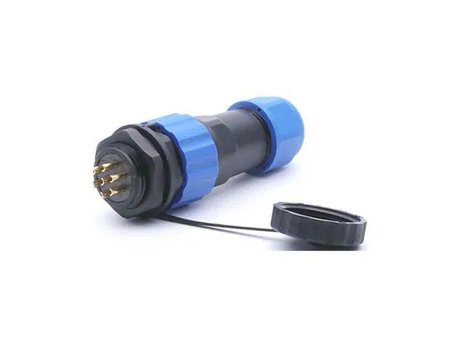 Konektor a zdierka SP/SD20-7P vodotesný na kábel a panel