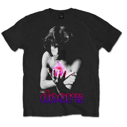 The Doors tričko Psychedelic Jim Čierna XXL