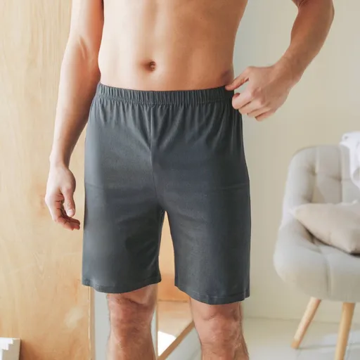 Pyžamové jednofarebné šortky