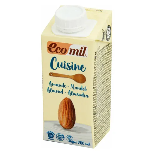ECOMIL Mandľová alternatíva smotany 200 ml BIO