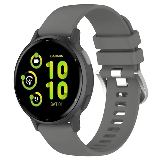 SILICONE Remienok pre Garmin Vivoactive 5 / Vivoactive 6 šedý