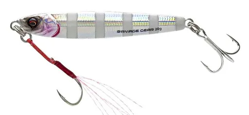 Savage gear pilkr 3d jig minnow sinking zebra blue - 5,9 cm 10 g