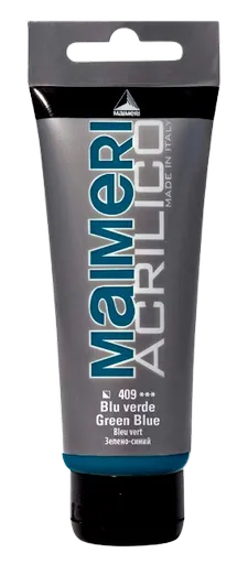 MAIMERI ACRILICO - Akrylové farby 409 - green blue, 0,2 L