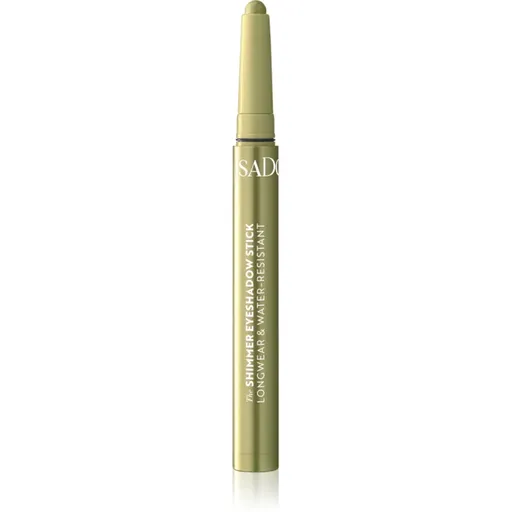 IsaDora The Eyeshadow Stick Shimmer dlhotrvajúce očné tiene v ceruzke s trblietkami odtieň 45 Green Shimmer 1.2 g